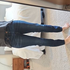 Madewell dark wash skinny skinny jeans size 27